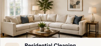 Fresh residential living room